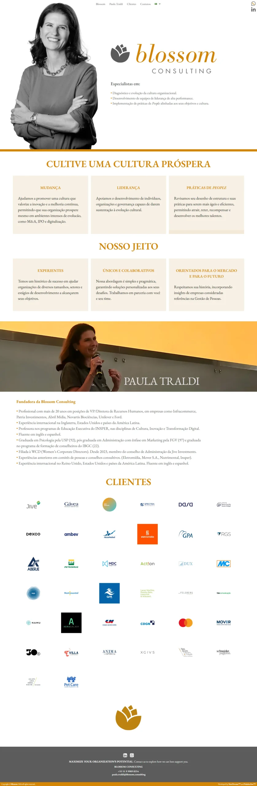 Site Blossom Consulting Desktop