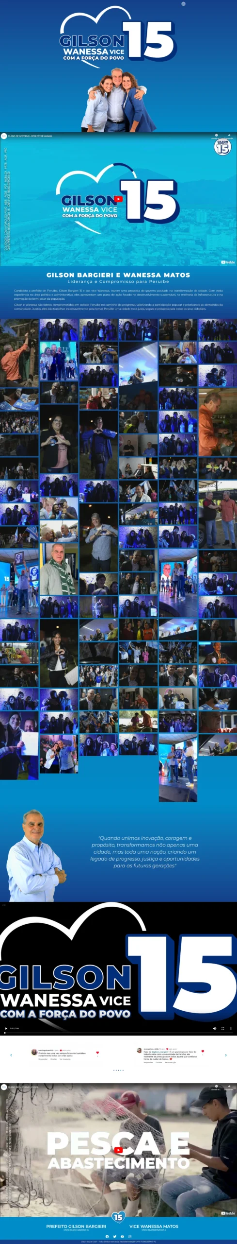 Captura do Site do Prefeito Gilson Bargieri 15