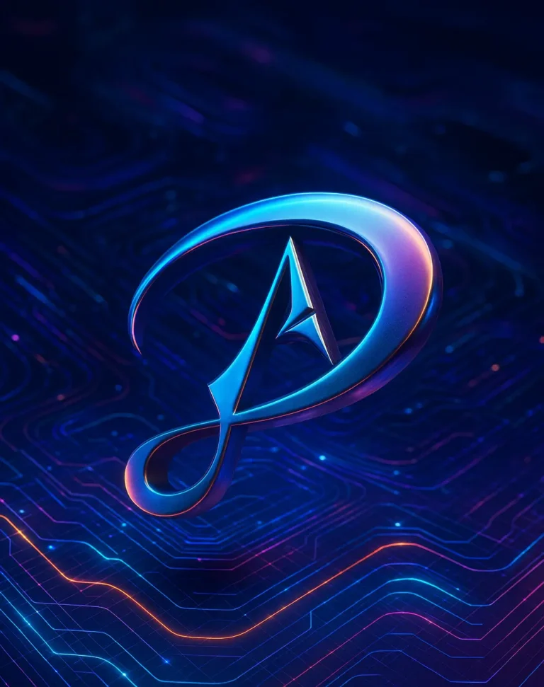 Logo Padula.one em 3d